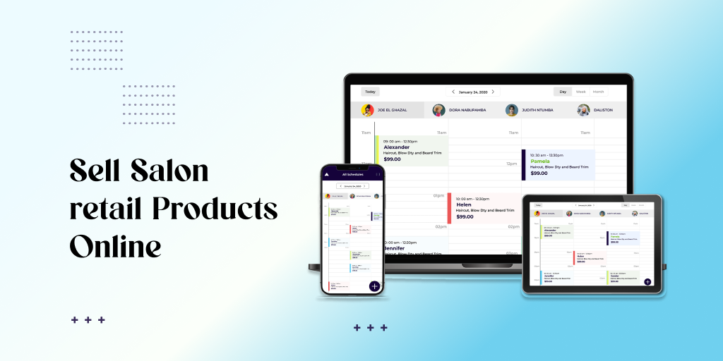 Sell Salon Retail Products Online