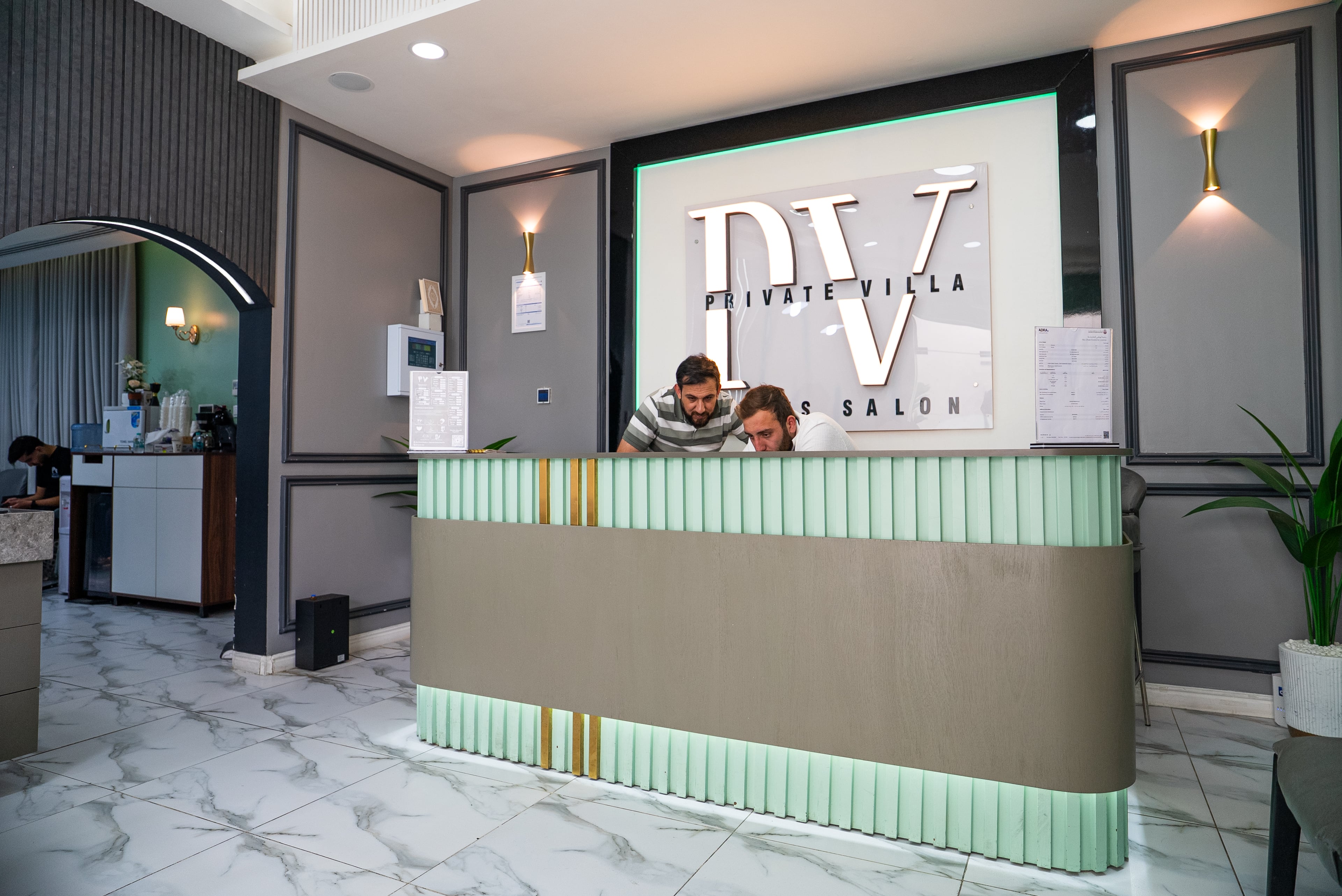 Privatevillagentssalon